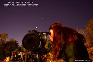 CONJUNCION VENUS JUPITER. 30-6-2015 - por Fer Mengui