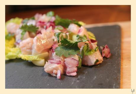 Ceviche peruano... para el reto Cocinas del Mundo