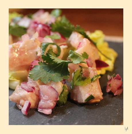 Ceviche peruano... para el reto Cocinas del Mundo