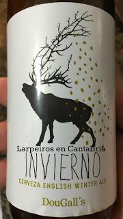 Cerveza Dougal´s English Winter Ale 2015: Un año más repetimos