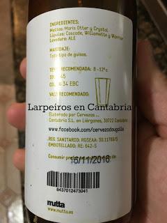 Cerveza Dougal´s English Winter Ale 2015: Un año más repetimos