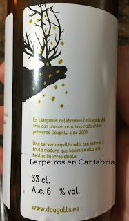 Cerveza Dougal´s English Winter Ale 2015: Un año más repetimos