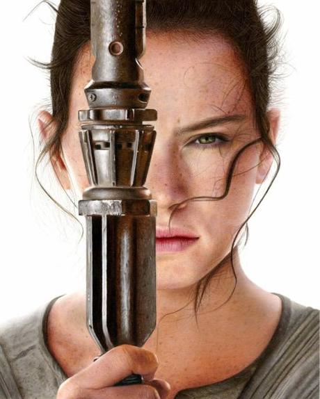 Impresionante fan-art de Rey (Star Wars)