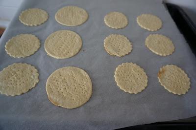 Galletitas de leche, tipo canaleche