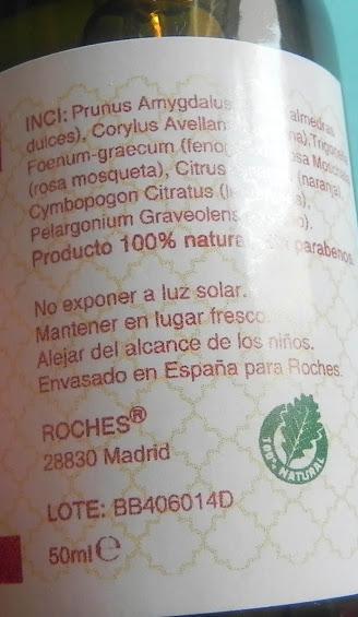 Roches Herbal Cosmetics: Agua de Hammamelis y Serum de busto