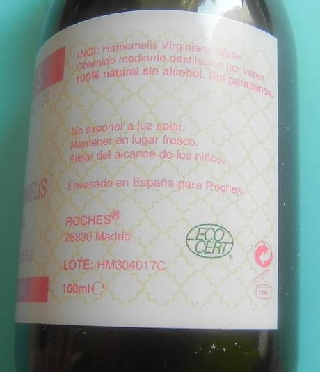 Roches Herbal Cosmetics: Agua de Hammamelis y Serum de busto
