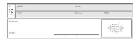 Cajetín actual .DWG. ARCHIVO 1