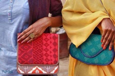 Artísticos bolsos de telas africanas de Matabik - Mazin Alaeldin