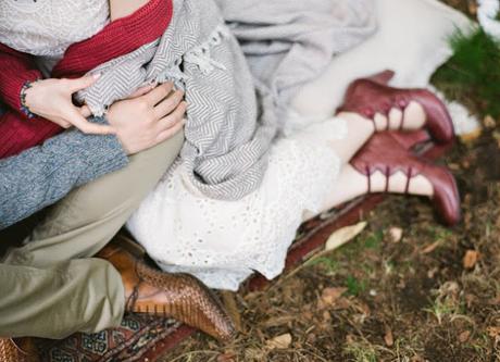 Sesión de fotos novios ♥♥♥: Picnic Invernal