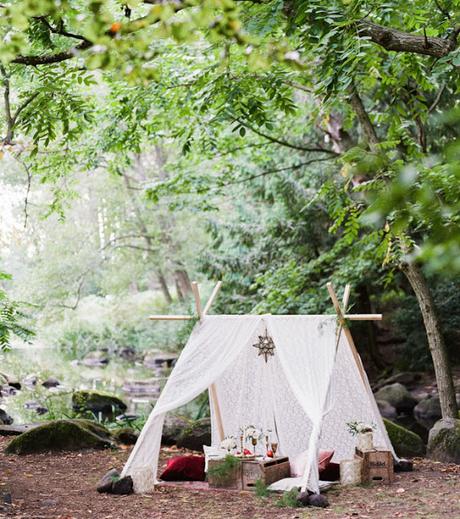 Sesión de fotos novios ♥♥♥: Picnic Invernal