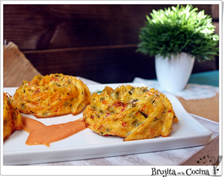 Mini bundtcakes de verduras