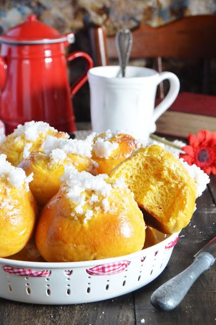 Bollos suizos de zanahoria 