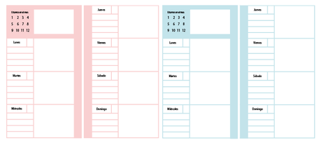 5+1 RECAMBIOS PARA AGENDA FILOFAX