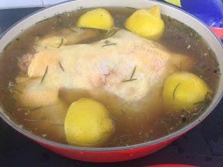 POLLO AL HORNO  EN SALMUERA