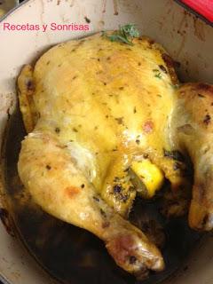 POLLO AL HORNO  EN SALMUERA