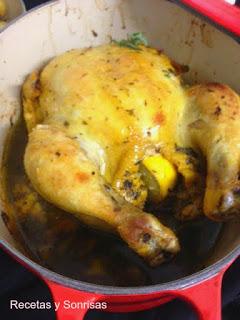 POLLO AL HORNO  EN SALMUERA