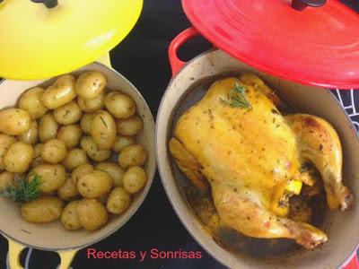 POLLO AL HORNO  EN SALMUERA