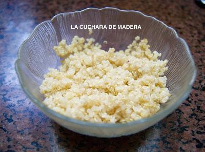 CHAMPIÑONES RELLENOS DE VERDURAS Y QUINOA