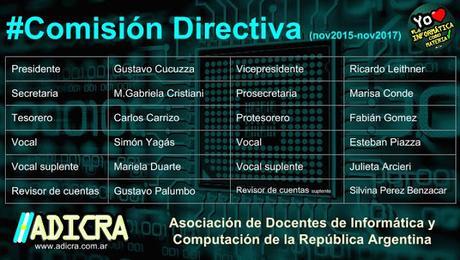 ADICRA: La asociación de profesores argentinos de informática