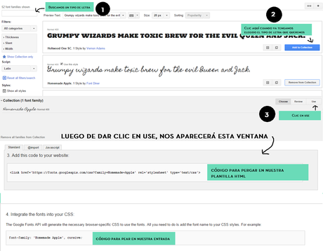 Personalizar el texto de las entradas blogger