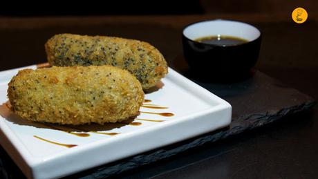 Korokke de Wagyu (3,80€) en la Gastrocroquetería de Chema Madrid