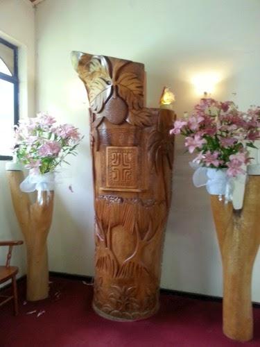 Alegría en una Misa de Rapa Nui
