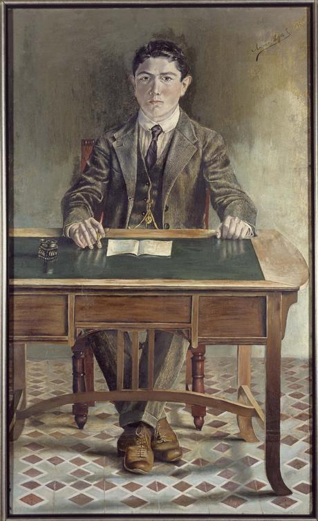 La curiosa historia del ‘Retrato de un Anciano’ Autorretrato. Óleo sobre cartón. 1921. Museo Reina Sofía