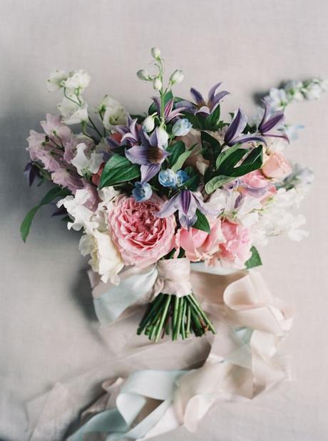 Rose quartz bouquet