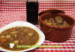 Receta de Lentejas con Chorizo