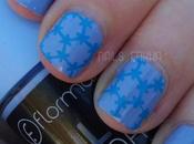 Nail Kaleidoscope Blue