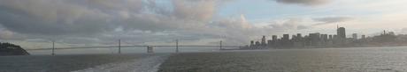 Panorámica de San Francisco y el puente de la bahía