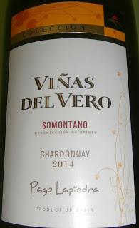 Blanco Chardonnay Colección 2014, de Bodegas Viñas del Vero