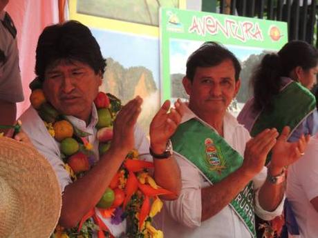 Gobierno Municipal de Rurrenabaque, hace la entrega del Centro de Rehabilitación y la sede de Moto taxistas con la Presencia del Presidente del Estado Plurinacional Juan Evo Morales Ayma