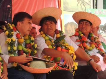 Gobierno Municipal de Rurrenabaque, hace la entrega del Centro de Rehabilitación y la sede de Moto taxistas con la Presencia del Presidente del Estado Plurinacional Juan Evo Morales Ayma