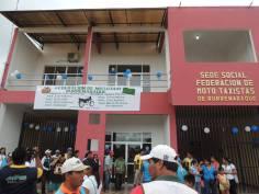 Gobierno Municipal de Rurrenabaque, hace la entrega del Centro de Rehabilitación y la sede de Moto taxistas con la Presencia del Presidente del Estado Plurinacional Juan Evo Morales Ayma