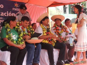 Gobierno Municipal de Rurrenabaque, hace la entrega del Centro de Rehabilitación y la sede de Moto taxistas con la Presencia del Presidente del Estado Plurinacional Juan Evo Morales Ayma