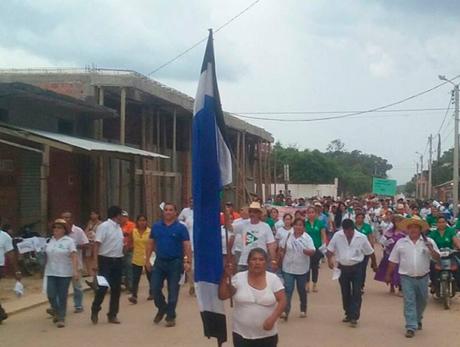 Caravana por el SI abre la campaña rumbo al referéndum Arnulfo Martinez, brindo un acalorado discurso