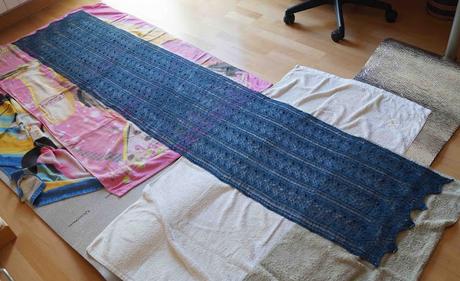 Bloquear prendas de punto / Blocking knits