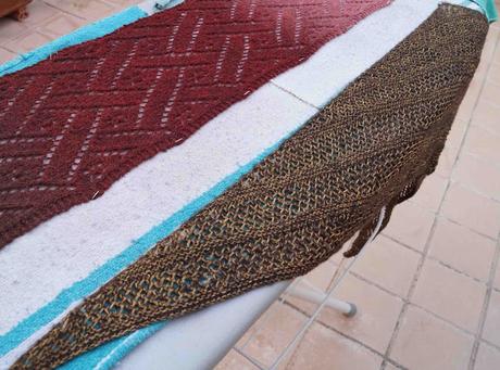 Bloquear prendas de punto / Blocking knits