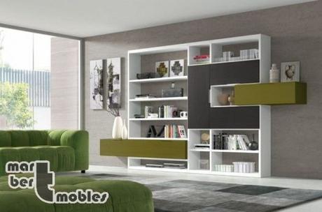 Librerías para salón comedor