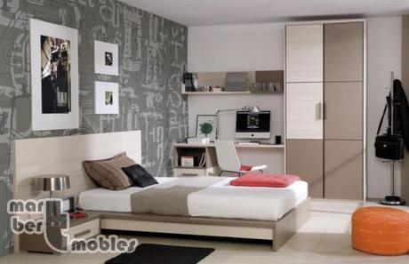 Los dormitorios con cama juvenil sénior