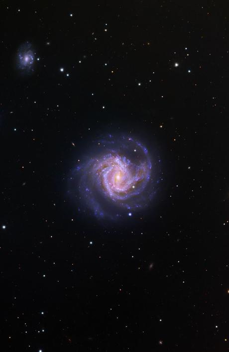 La galaxia espiral M61
