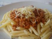 Macarrones boloñesa
