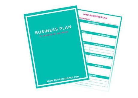 tu businessplan o plan de empresa para emprender organizadamente