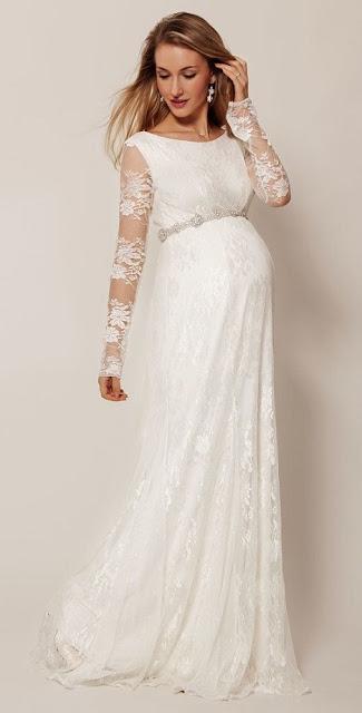 VESTIDOS PARA NOVIAS EMBARAZADAS