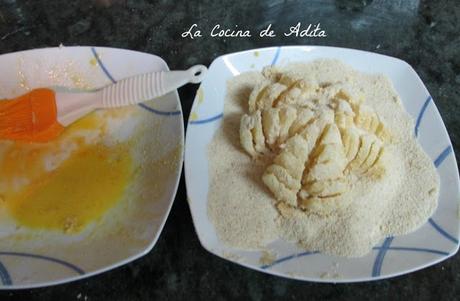 Flores de cebolla fritas