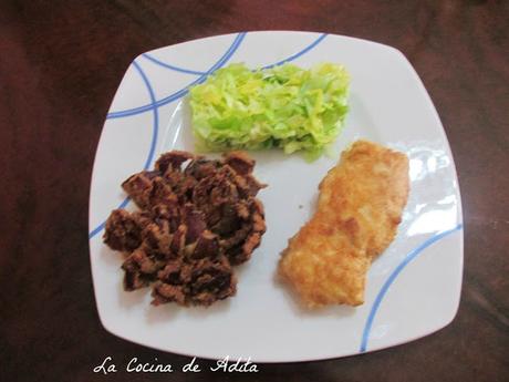 Flores de cebolla fritas