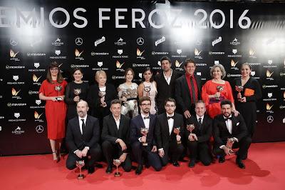 Premios Feroz 2016 - Ganadores