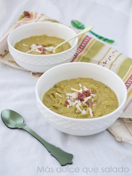 Crema de guisantes