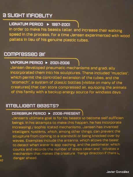 Asombrosas criaturas. Theo Jansen. Stranbeest Espacio Telefónica. Fundación Teléfónica